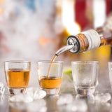 10 Piezas Vertedores para Vino con Cuchara de mezcla del cóctel de la barra de la manija de 12 pulgadas, SENHAI Acero inoxidable Aireador / Vertedor para Vino + Cuchara para bar Barra de acero inoxidable cuchara