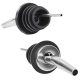 10 Piezas Vertedores para Vino con Cuchara de mezcla del cóctel de la barra de la manija de 12 pulgadas, SENHAI Acero inoxidable Aireador / Vertedor para Vino + Cuchara para bar Barra de acero inoxidable cuchara