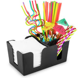Bar servilleta & Utensilio Caddy – 6 Compartimiento organizador para la celebración de restaurante, suministros Beverage Servilletas de cóctel & accesorios por cocktailor