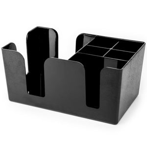 Bar servilleta & Utensilio Caddy – 6 Compartimiento organizador para la celebración de restaurante, suministros Beverage Servilletas de cóctel & accesorios por cocktailor