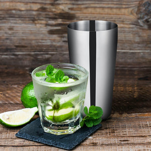 Juego de 10 piezas de coctelera de acero inoxidable para medir el hielo, colador de hielo, cuchara para mezclar las utensilios de bar